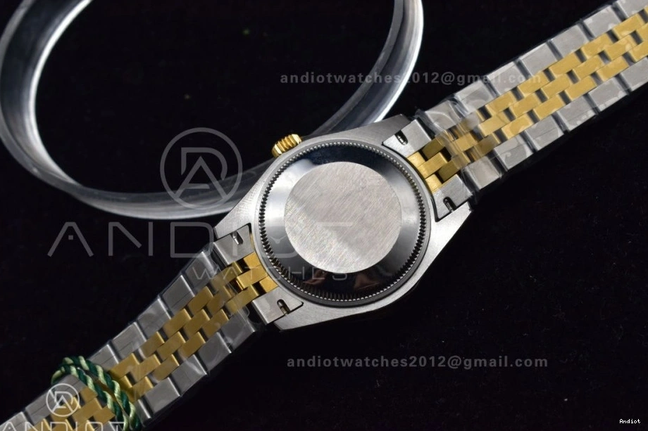 Green Dial on 278289 Syle Markers Steel 31 DateJust WF 316L Fluted Bracelet and President Bezel Ladies 0316